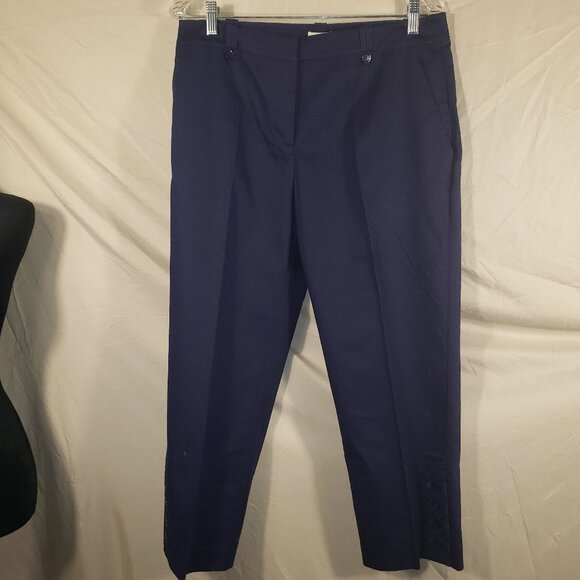Anne Klein Sport Navy Blue Pants Size 10 - Picture 1 of 3